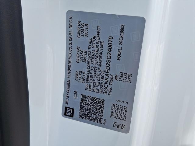 2025 Chevrolet Silverado 1500 WT