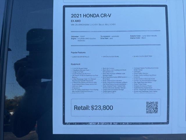 2021 Honda CR-V AWD EX