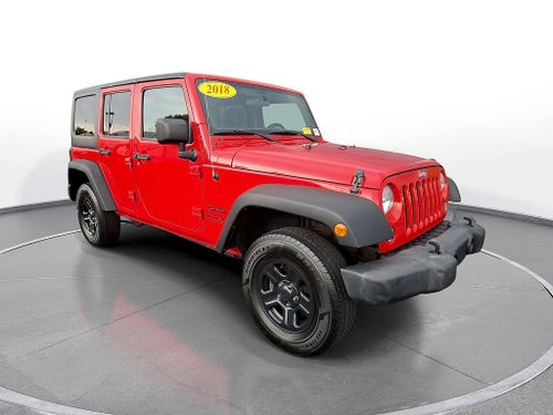 2018 Jeep Wrangler Jk Unlimited Sport 4x4
