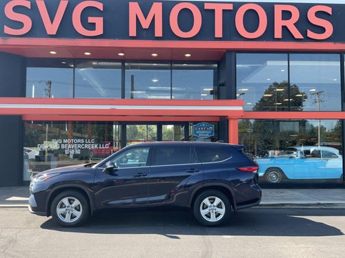 2022 Toyota Highlander Hybrid LE AWD (Natl)