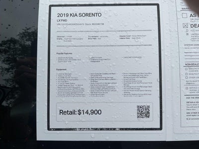 2019 Kia Sorento LX FWD