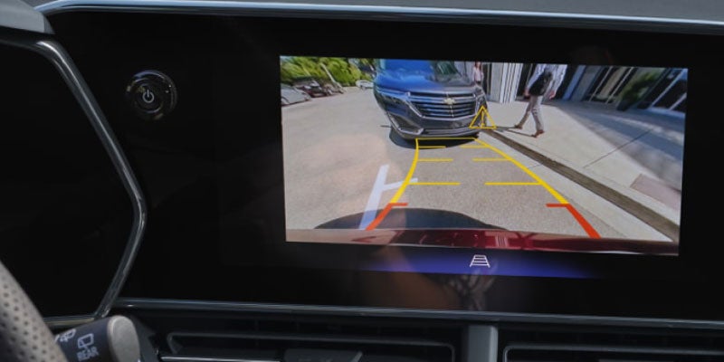 The backup cam in the trax.