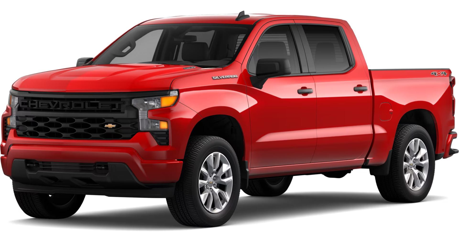 The chevrolet silverado 1500 custom trim.