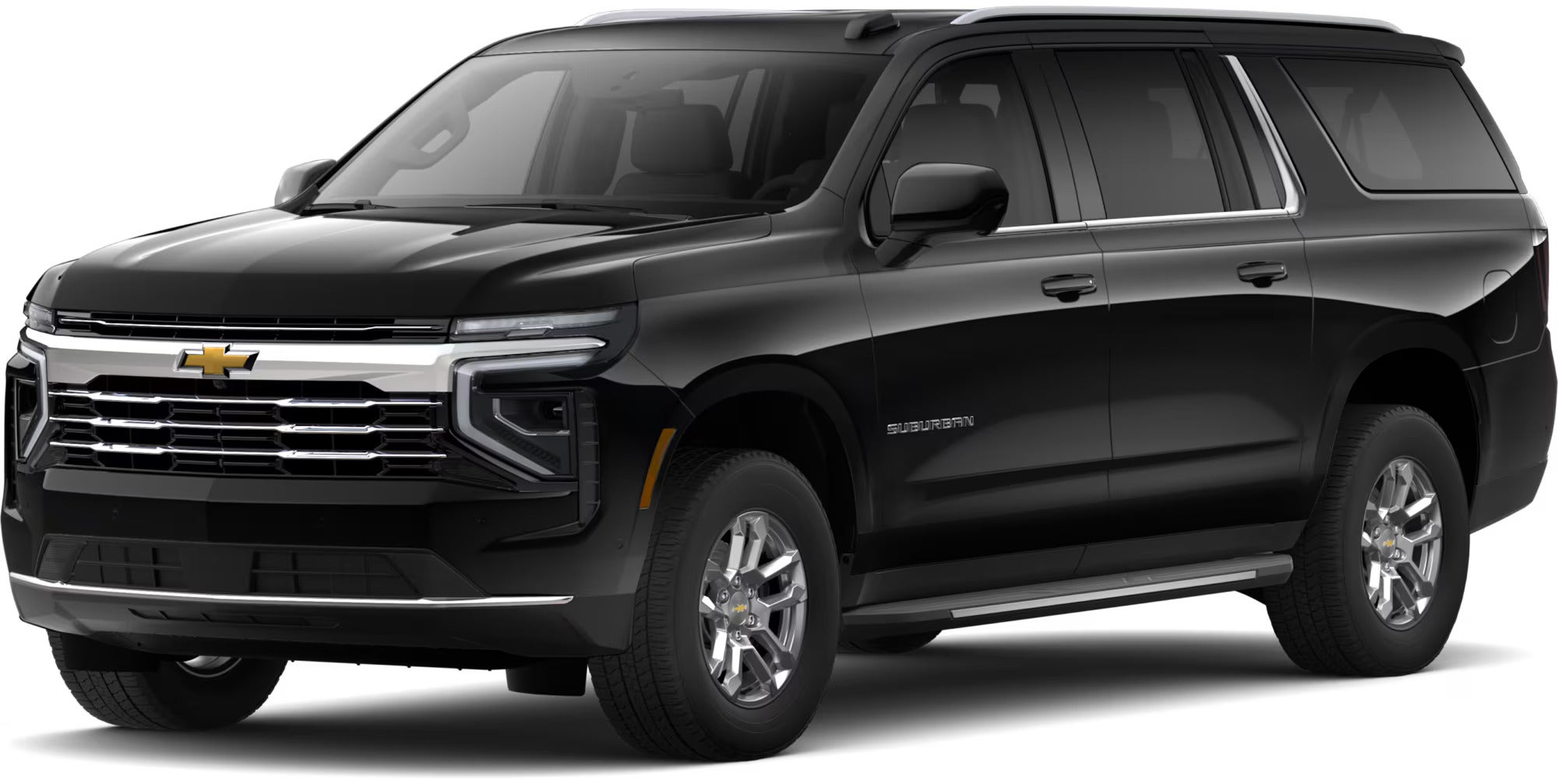 The chevrolet suburban lt trim.