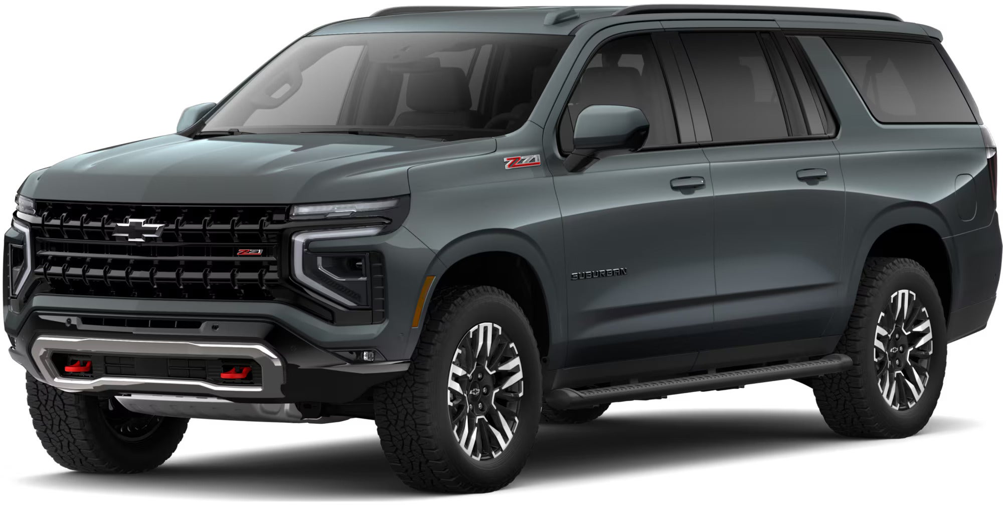 The chevrolet suburban Z71 trim.