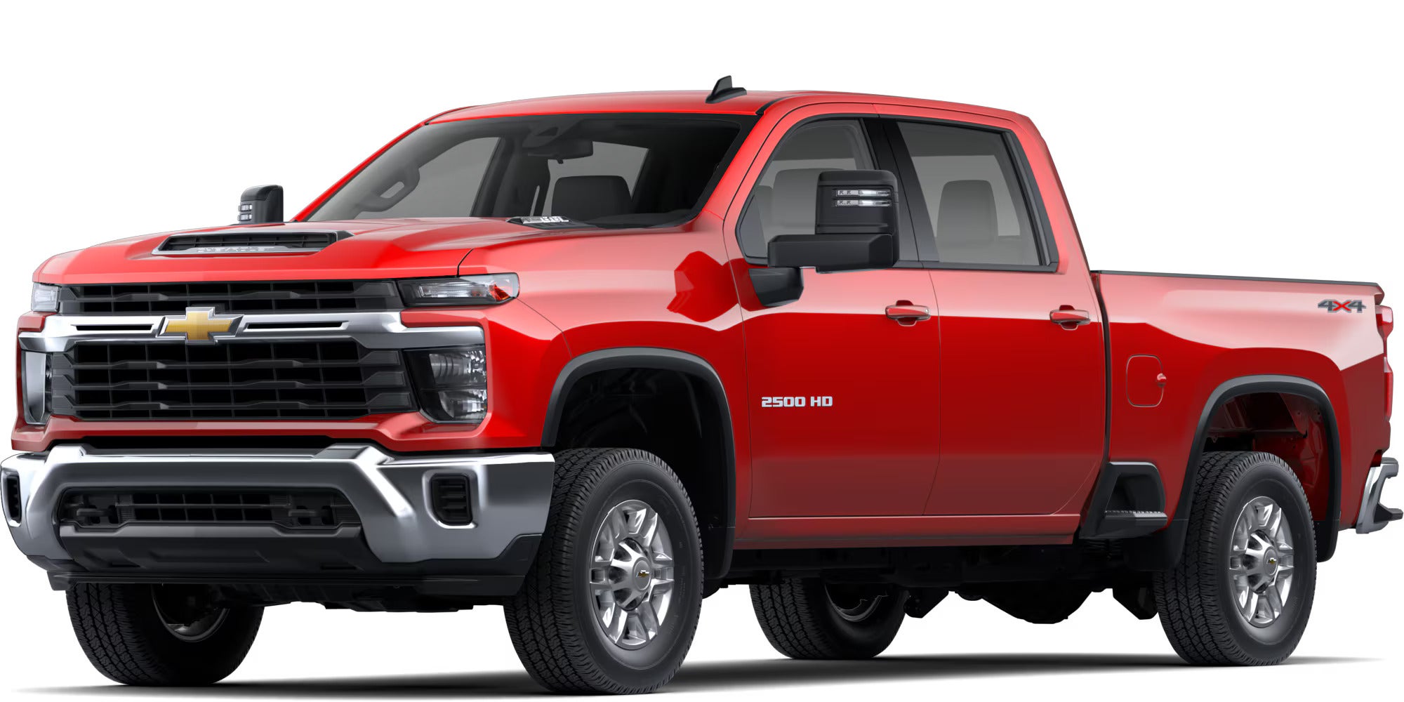 The 2025 Chevrolet silverado hd LT trim.