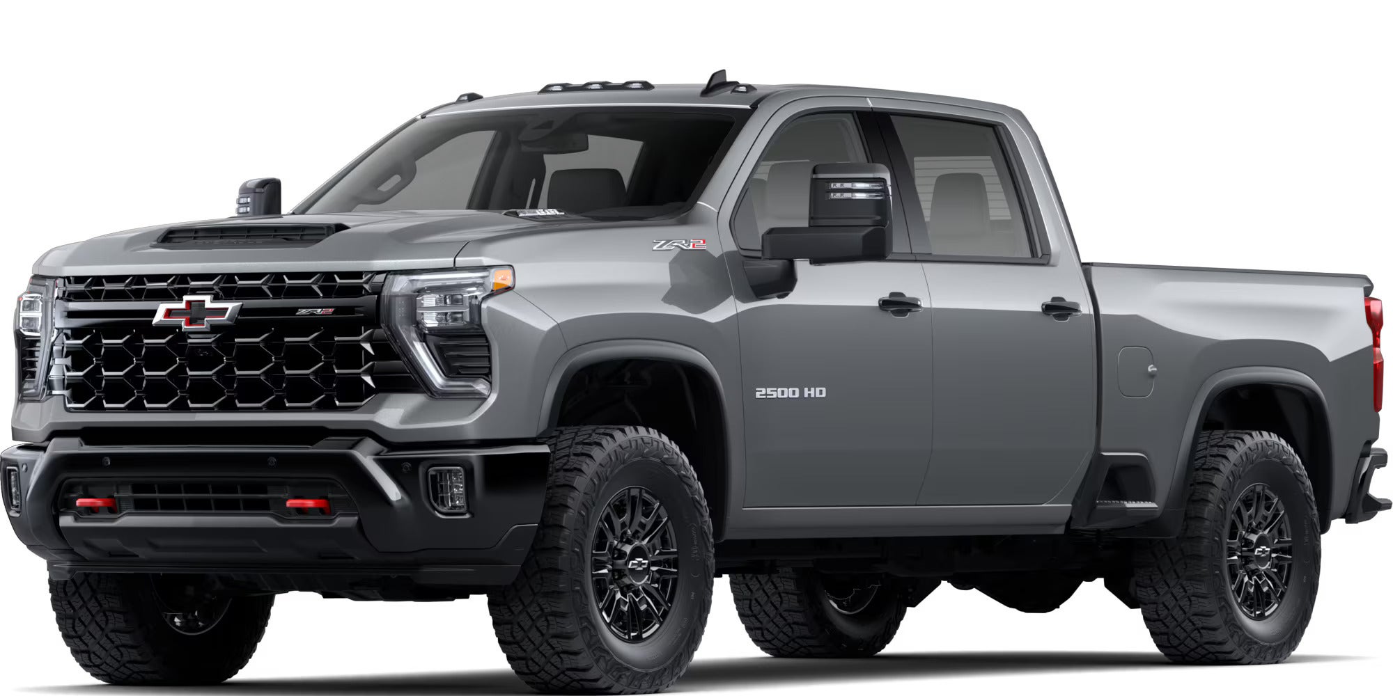 The 2025 Chevrolet silverado hd ZR2 trim.