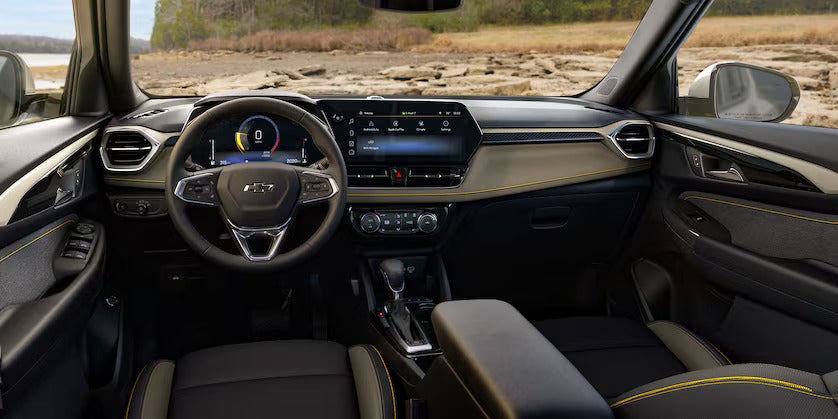 2026 chevy trailblazer cockpit showcasing advanced tech